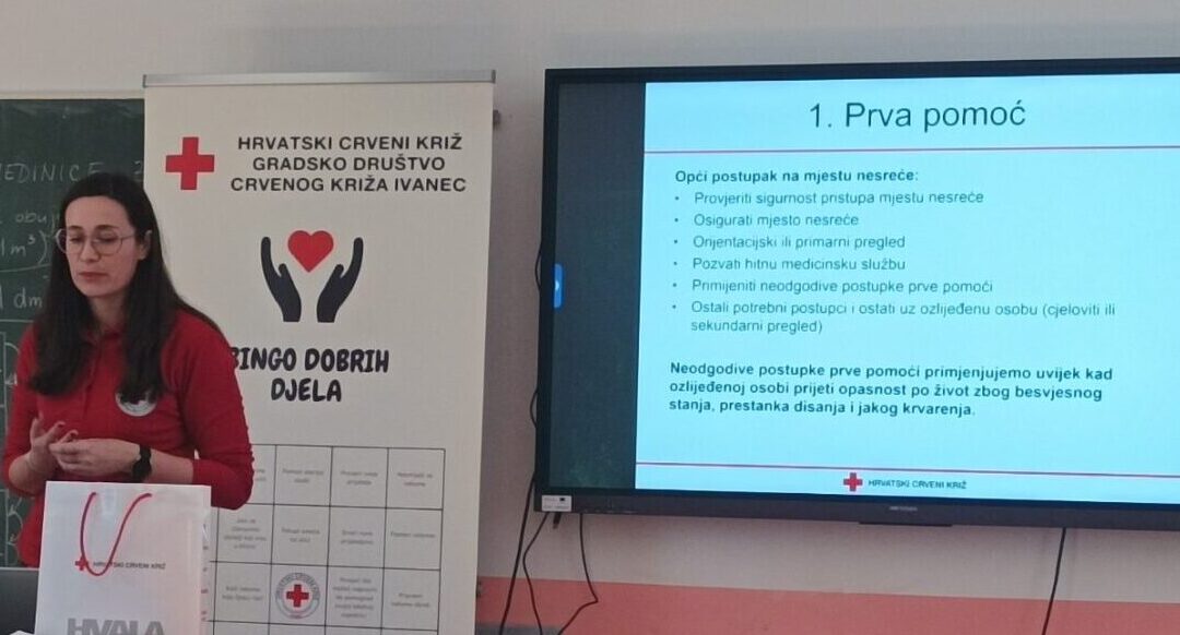 Interaktivnom radionicom Crvenog križa započelo provođenje projekta Domaćinstvo